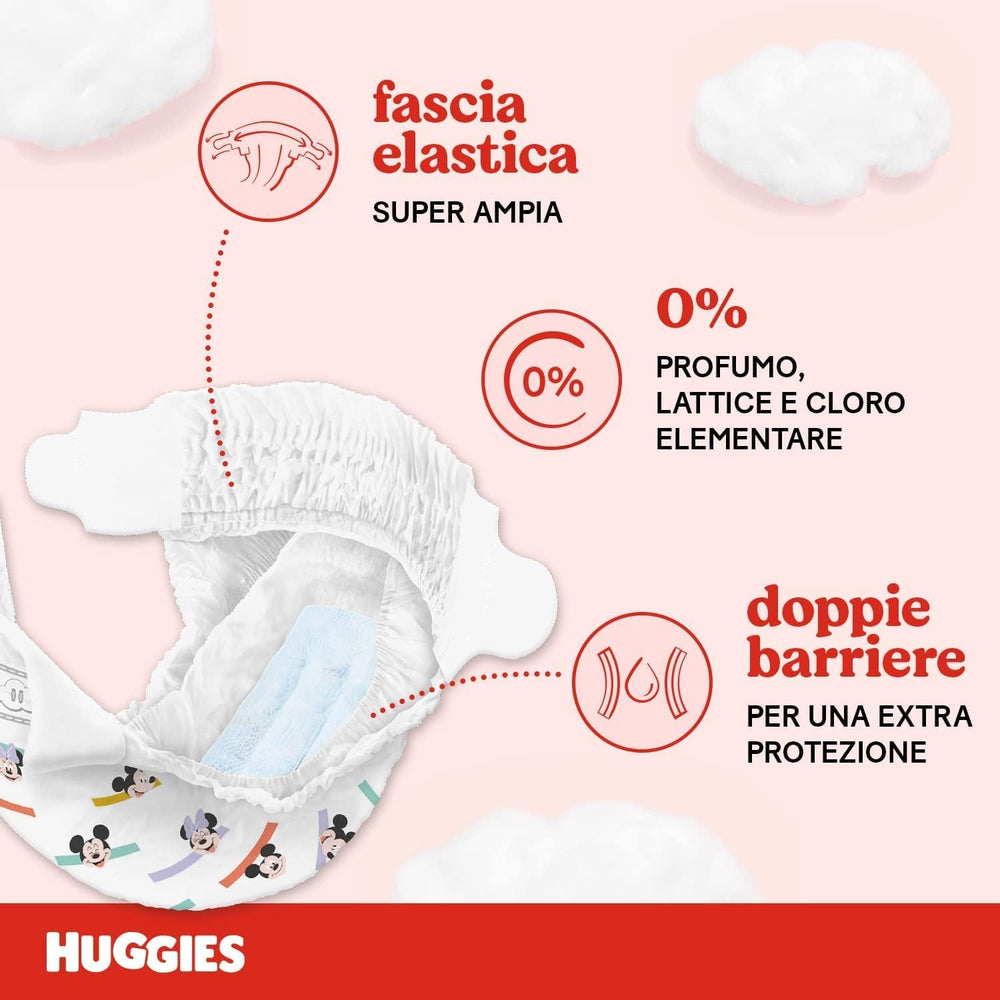 Huggies Ultra Comfort Windeln, Größe 3 (4-9 kg), Disney-Design, 168 Stück