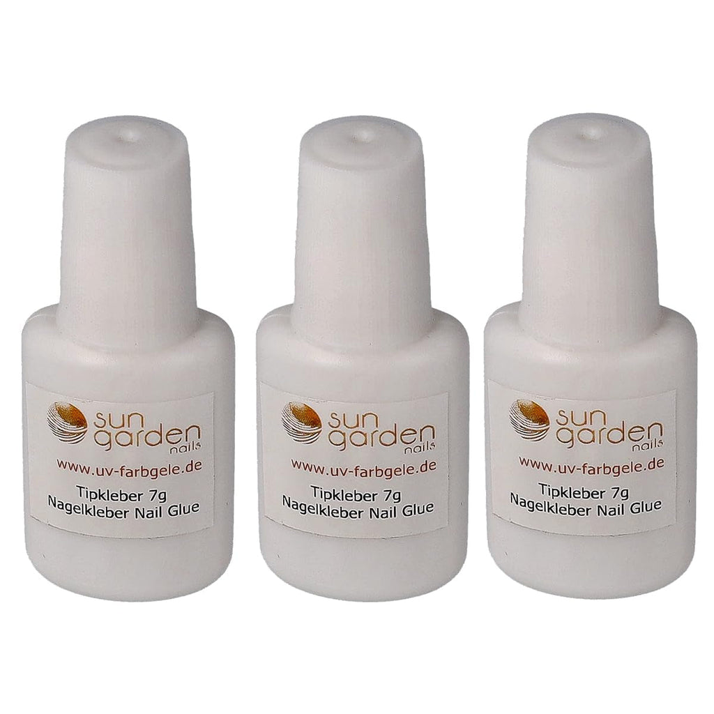 Sun Garden Nails Tipbox 500 Tips Incl. 3 Tips Glue Tips Nail Tips Glue - Modelare Unghii
