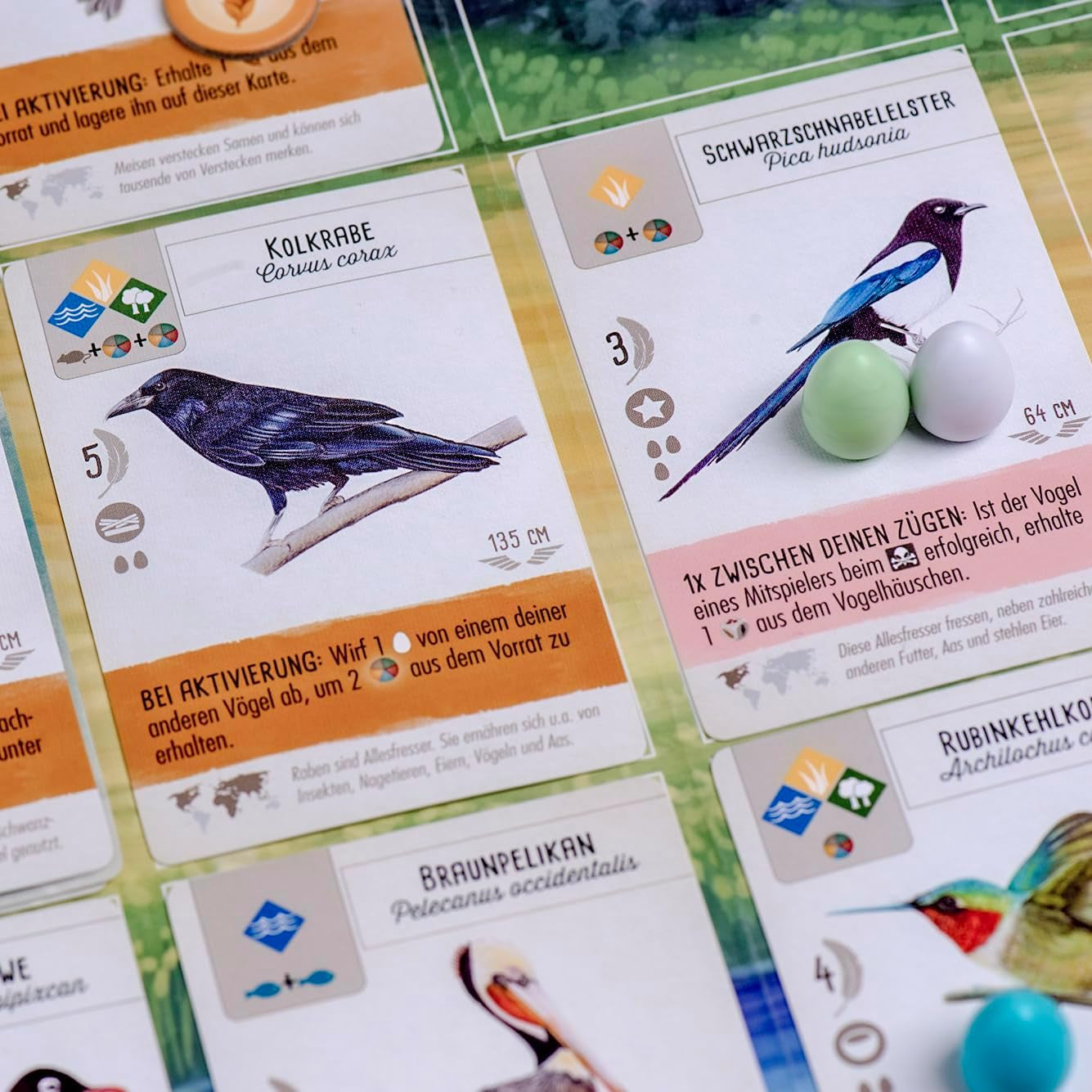 Feuerland Spiele 104-146-901 63558 Wingspan Brettspiel, deutsche Ausgabe – Kennerspiel des Jahres 2019 (Kritikerpreis)