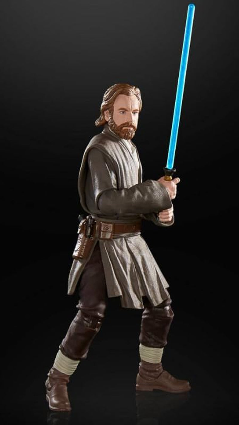 Star Wars Hasbro Star WarBlack Series Obi-Wan Kenobi (Jabiim), 15 cm große Actionfigur Obi-Wan Kenobi, Multi, F7098 Actionfiguren Naty Shop