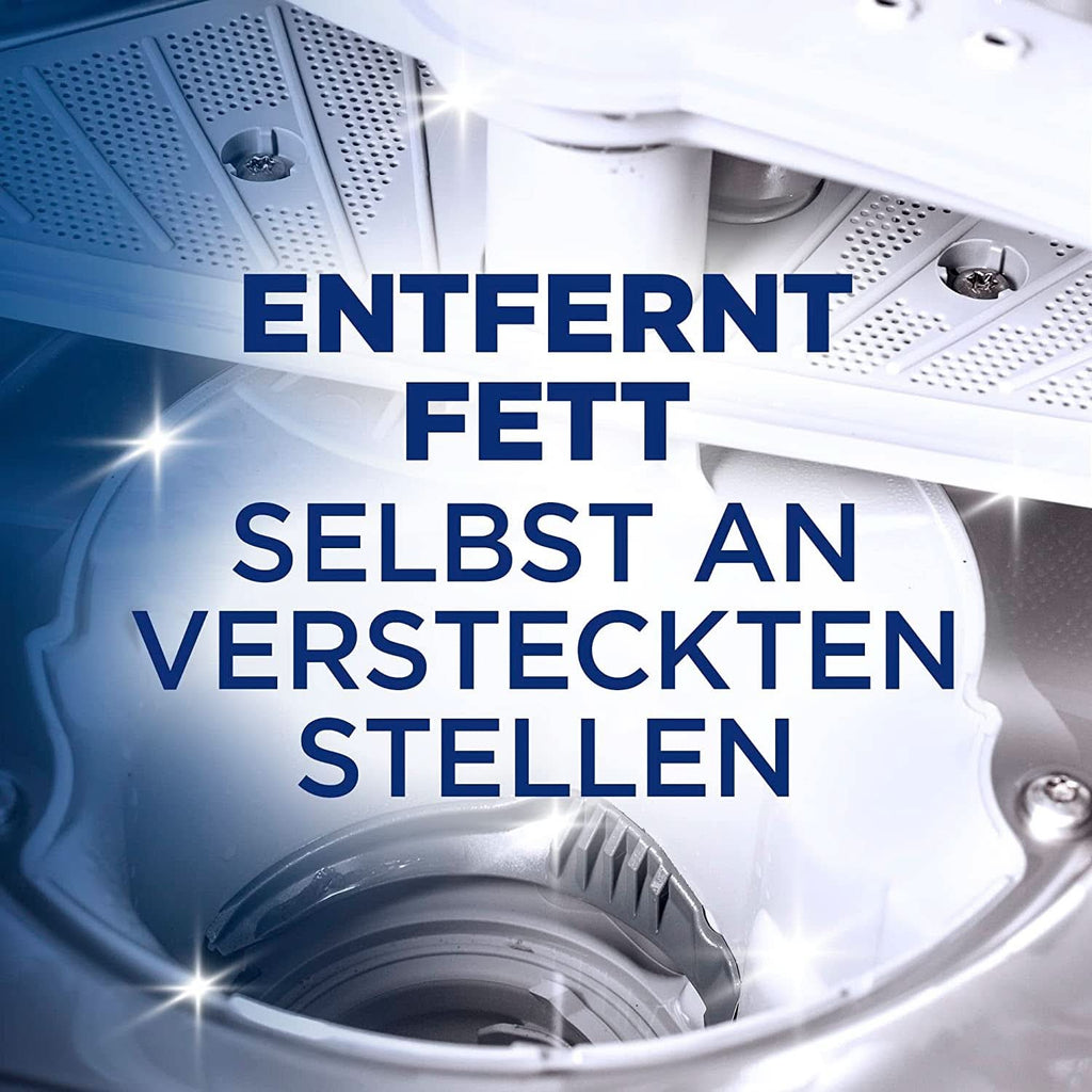 Finish Deep Machine Cleaner Citrus - detergent lichid pentru mașini împotriva calcarului și grăsimii pentru o mașină de spălat vase curată - pachet economic Naty Shop