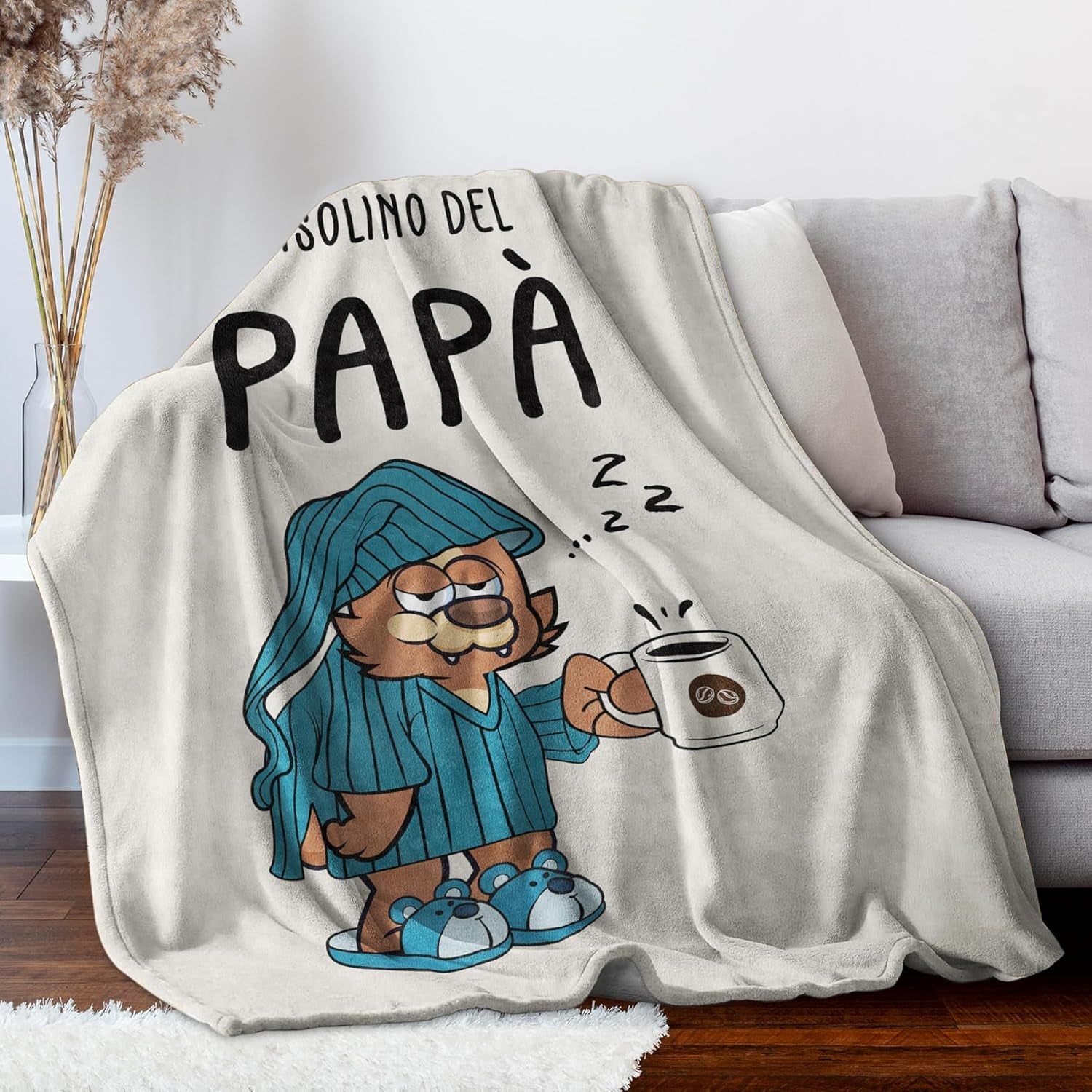 Musaecoin Papa-Geschenk, Papa-Geburtstagsgeschenk, Geschenkideen für Papa, Geschenke für Papa, 50–60-Zoll-Flanelldecke, Weihnachtsgeschenk für Papa, Vatertagsgeschenk. Betten und Decken Musaecoin