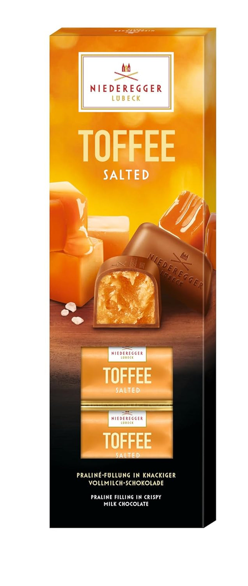 Klassische Niederegger Pralinen „Salted Toffee“ 100g