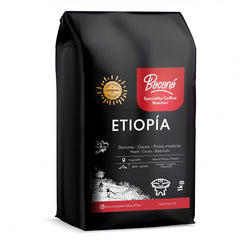 Cafea specială Boconó Specialty Coffee Ethiopia 100% Arabica, prăjire medie, 1 kg - Ideală pentru cafea V60, Chemex, Kalita etc.