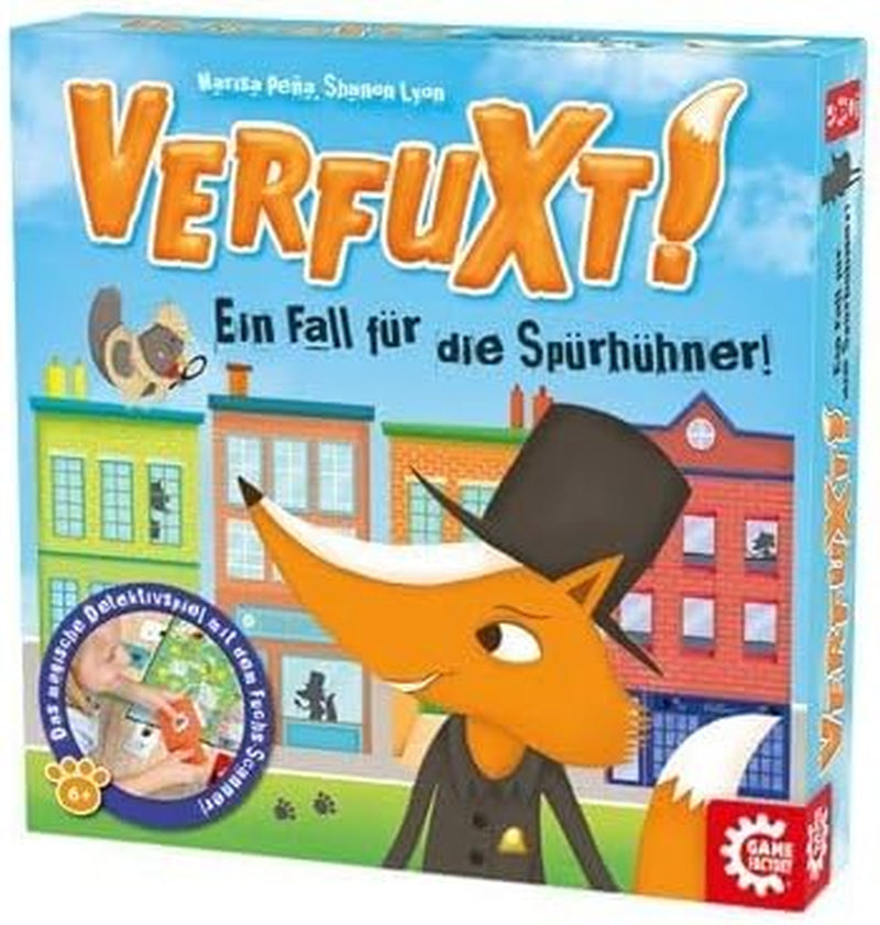 Game Factory 646255 Verfuxt, Detektivspiel für Kinder ab 6 Jahren, Kinderspiel