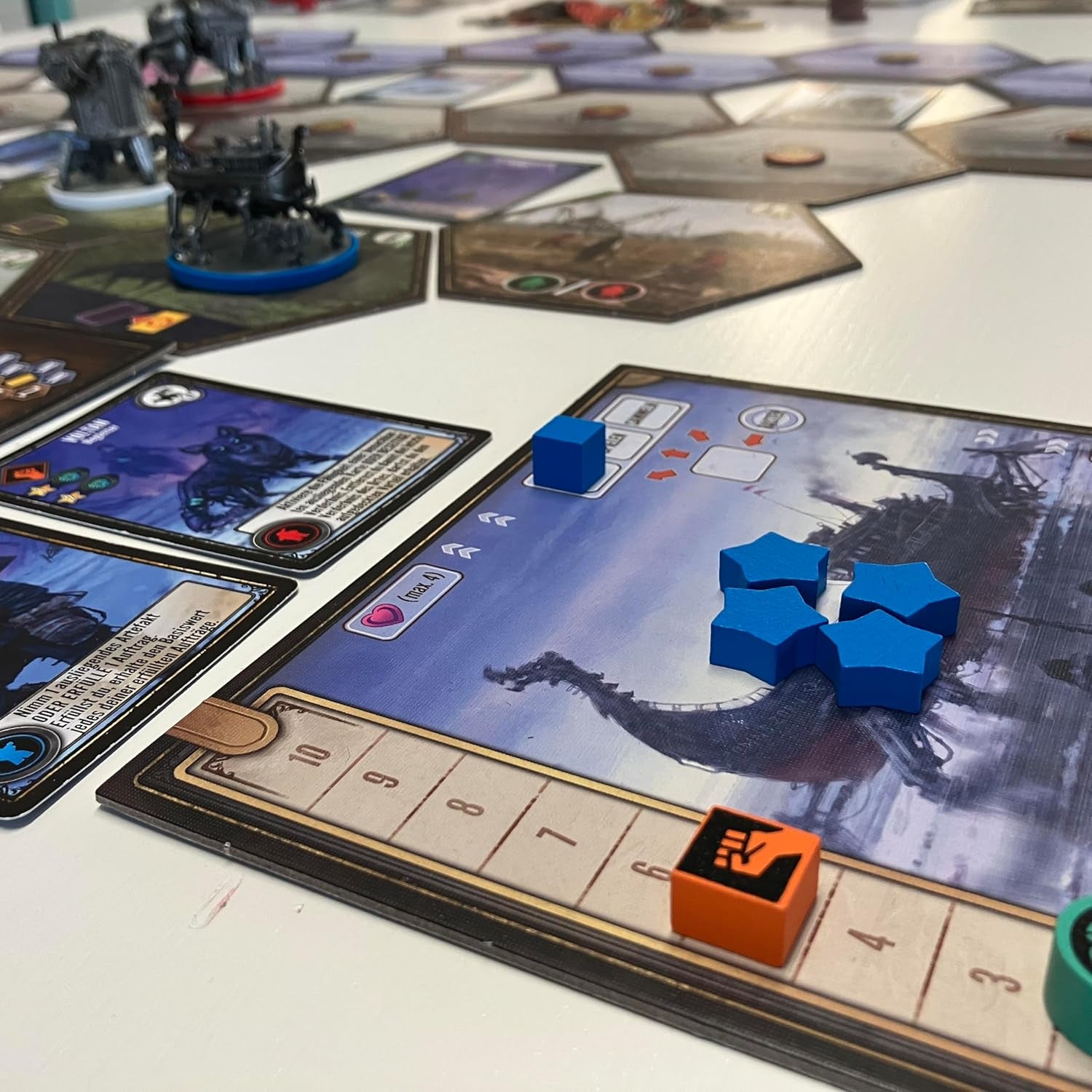 Feuerland Spiele 31025 Brettspiel Expeditionen, Erdtöne