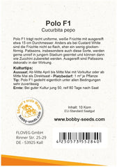 Polo F1 Kürbissamen Von Bobby-Seeds, Portion