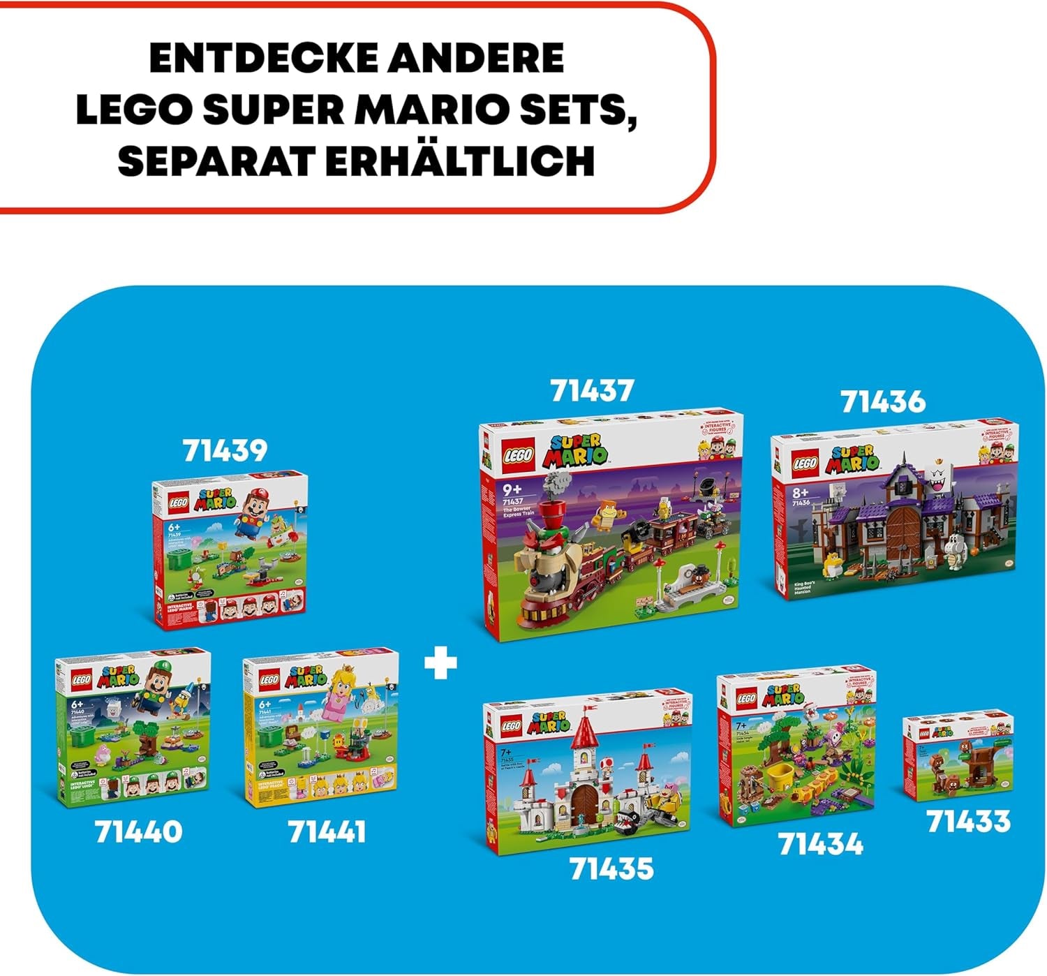 LEGO Super Mario Abenteuer mit dem interaktiven Luigi, Nintendo Geschenk für Jungen, Mädchen und Gamer ab 6 Jahren, Abenteuer-Spielset für Kinder mit rosa Baby Yoshi 71440