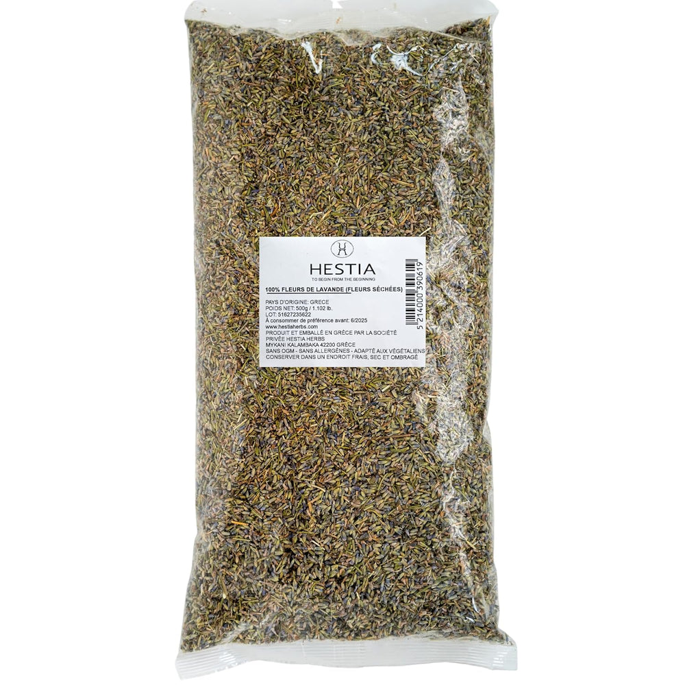 Hestia Herbs Griechischer getrechtenter Oregano 500 g, Allergenfrei – Vegan – GVO-frei