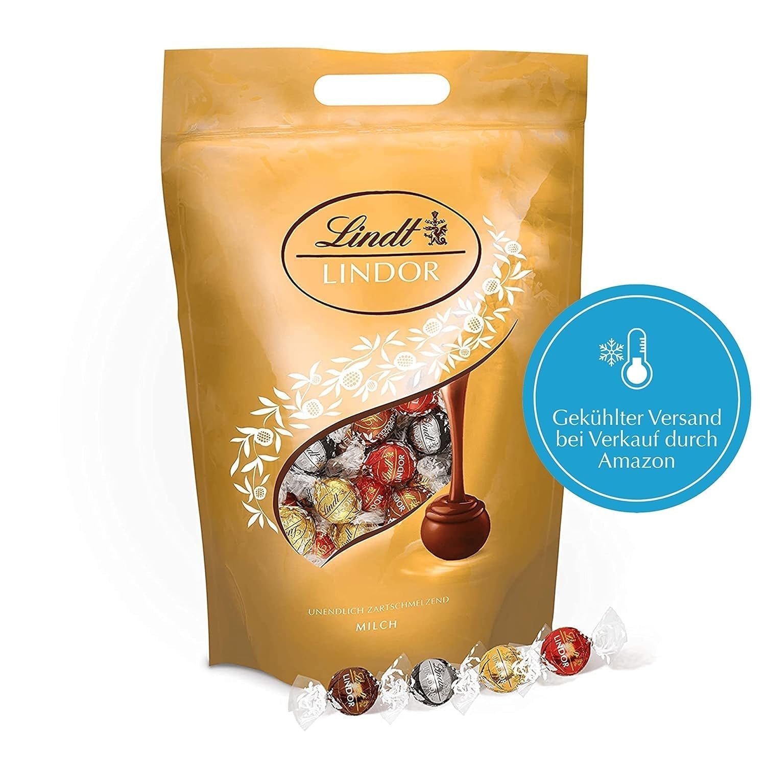 Lindt, Megapack, ca. 160 Schokokugeln, verschiedene Sortimente, 2 kg Pralinen Naty Shop