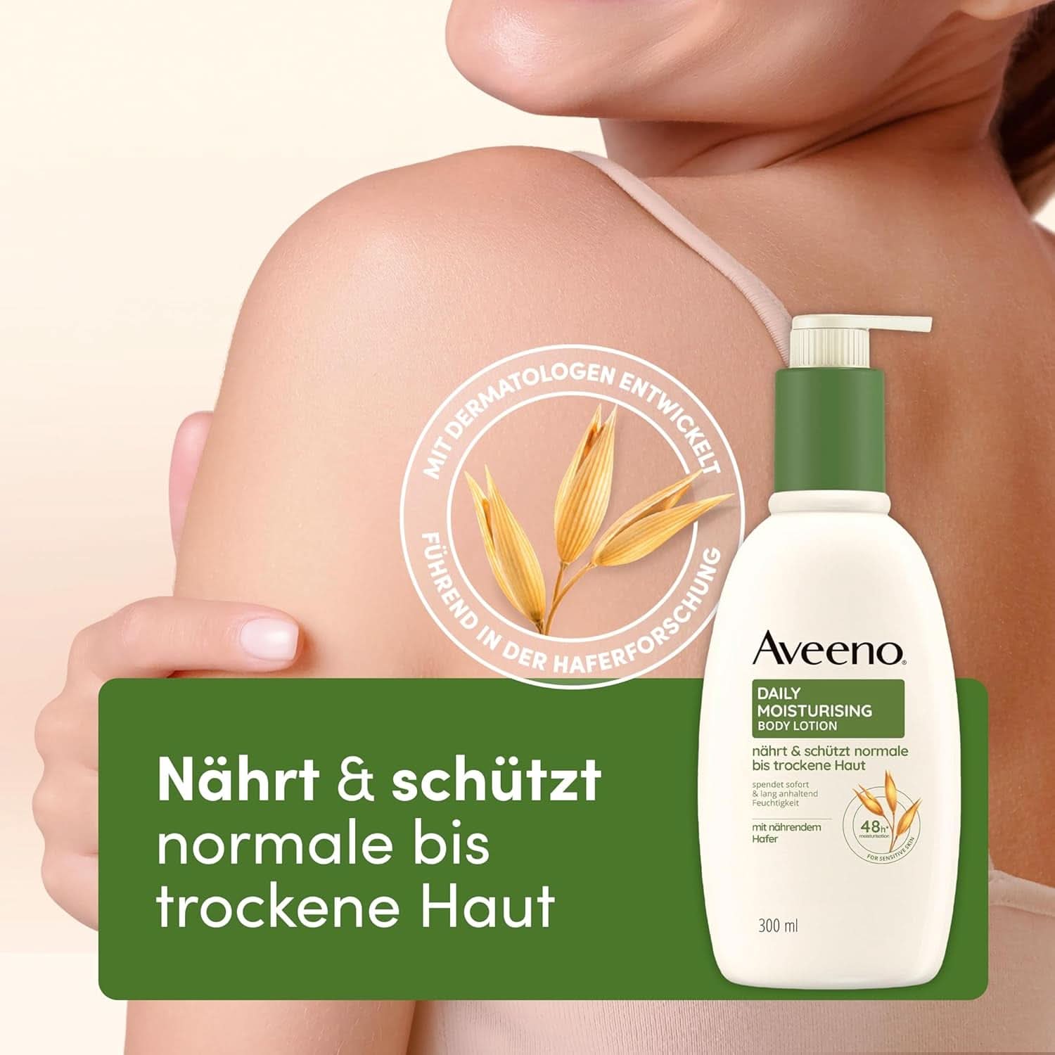 Aveeno Daily Moisturising Body Lotion, 300 ml Cosmetice si Infrumusetare Naty Shop