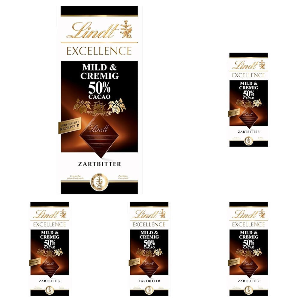 Lindt-Schokolade | Riegel EXCELLENCE 85 % Kakao | 100g | Extra dunkle Schokolade | Veganer Schokoriegel