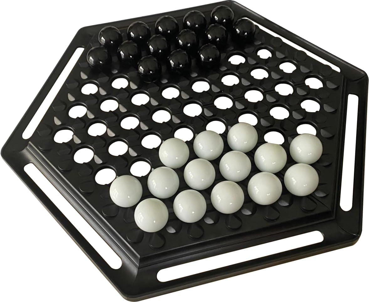 Asmodee, Abalone, Familienspiel, Strategiespiel, 2 Spieler, ab 7 Jahren, 20+ Minuten, Deutsch