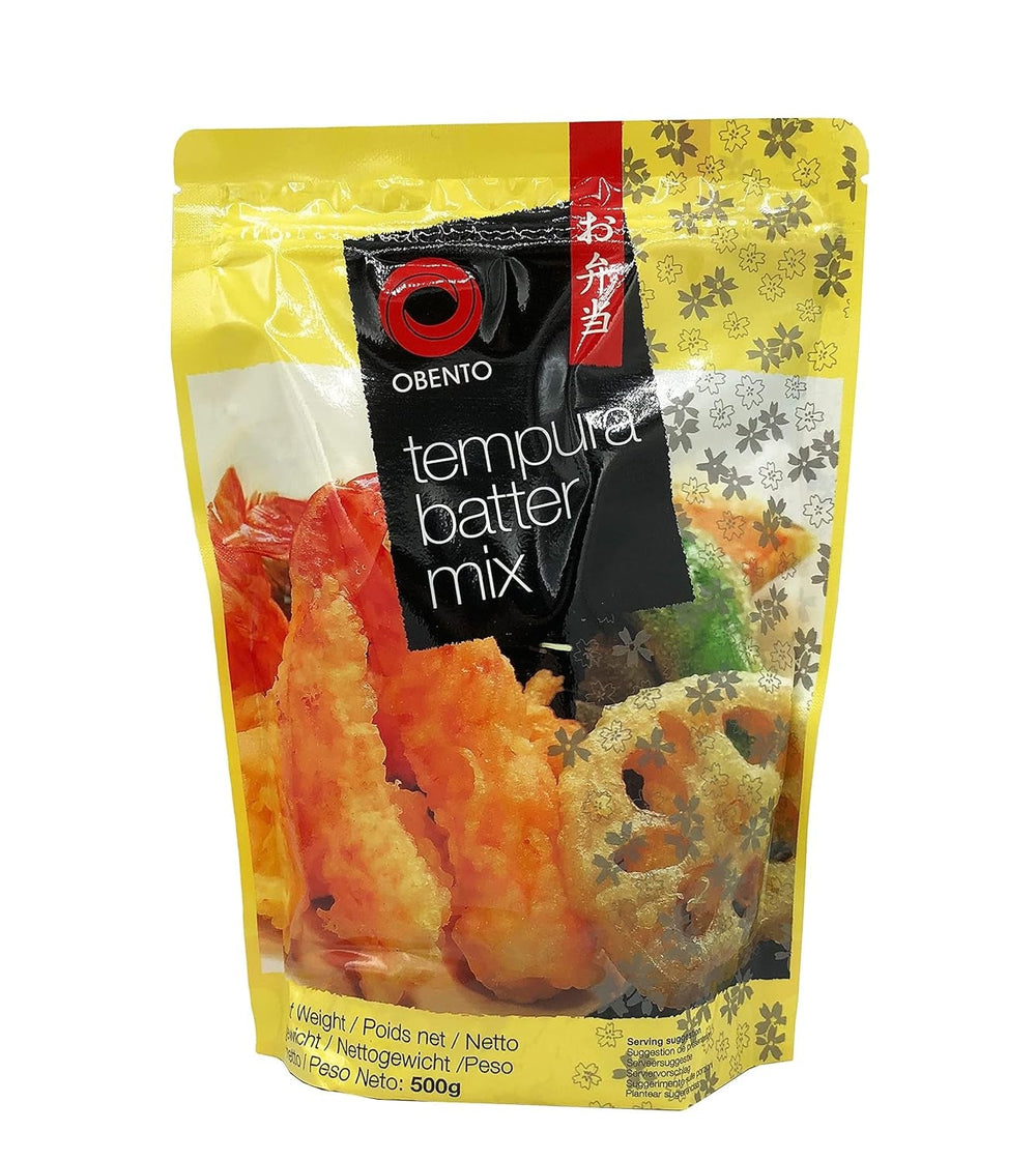 Tempura Teigmischung Tempura Back-Frittiermischung, 500 Gramm Mischung zum Backen und Kochen Naty Shop