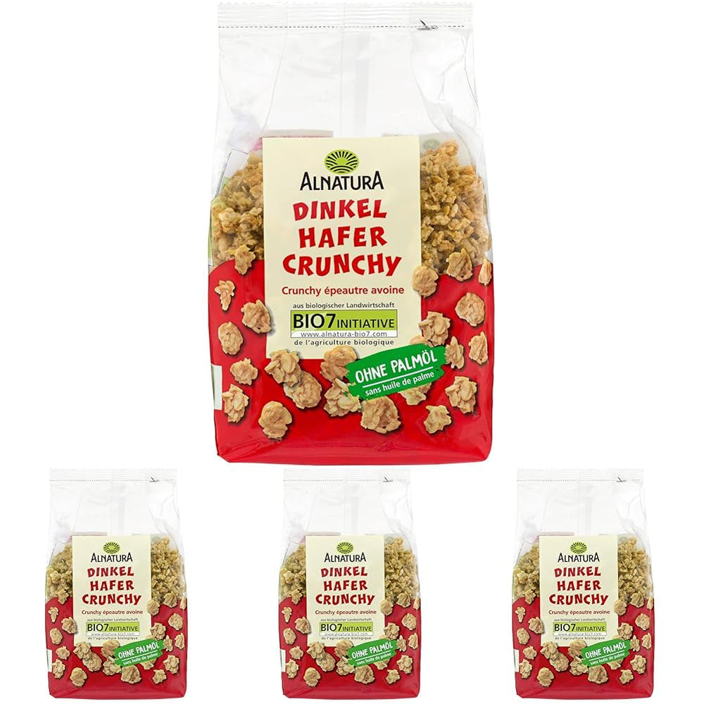 Knusprig mit Dinkel und Bio-Hafer, 375g