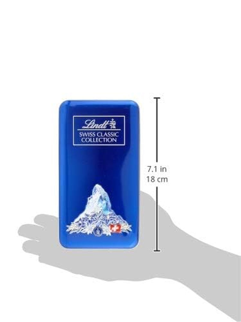 Lindt Swiss Classic Collection Schokoladenbox | Milchschokoladentafeln | Mini-Schokoriegel | 185g | Schokoladengeschenk