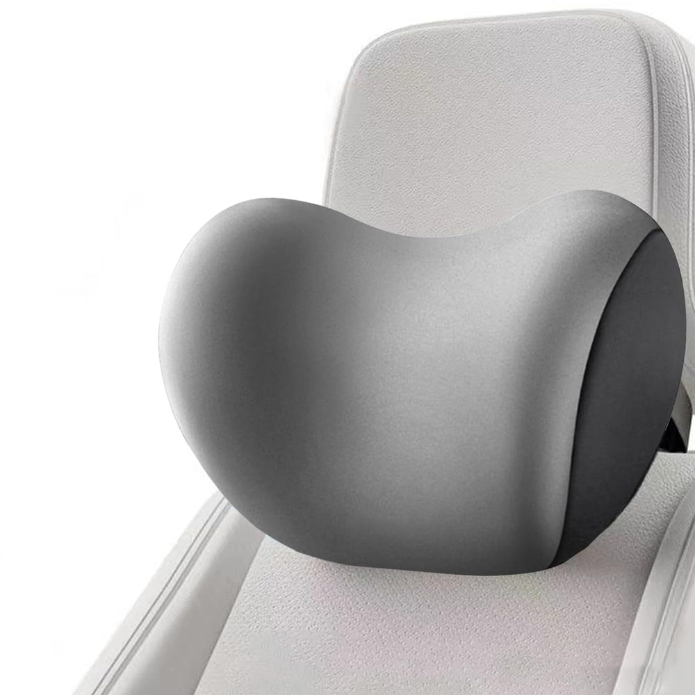 Pernă pentru gât auto, pernă pentru tetieră auto moale, pernă pentru gât auto, pernă pentru tetieră auto pernă pentru gât pernă accesoriu pernă de memorie bumbac accesoriu auto, pernă pentru tetieră pernă pentru tetieră (negru) Perne ortopedice cervicale Naty Shop Gri