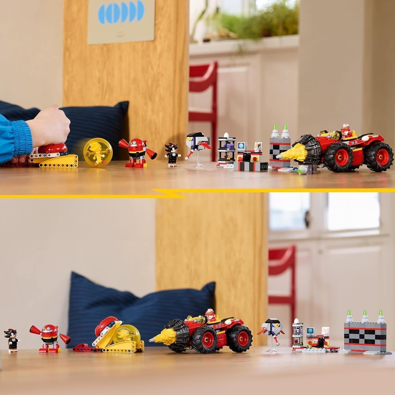 LEGO Sonic the Hedgehog Super Sonic Vs. Egg Drillster Abenteuer-Videospiel-Set, Geschenk für Kinder, Shadow und Dr. Eggman-Set für Jungen und Mädchen ab 8 Jahren, 76999 Bausets. Besuchen Sie den LEGO-Store