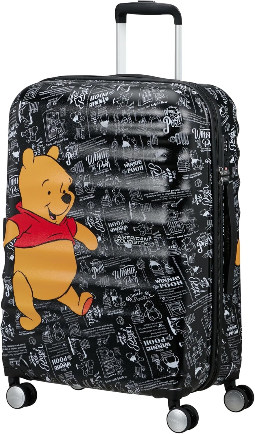 American Tourister Wavebreaker Disney - Spinner S, bagaje pentru copii, 55 cm, 36 L, multicolor (Donald Blue Kiss) Bagaje și echipament de călătorie Naty Shop Multicolor (Winnie The Pooh) Spinner M (67 Cm - 64 L) Mat Shell Disney