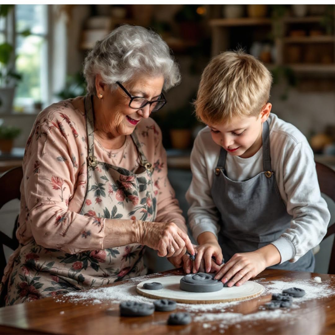 Azucren, Roll Fondant, Roll Fondant gri, ușor de utilizat, neted, flexibil, moale și pliabil, perfect pentru decorarea torturilor, Halal, Kosher, fără gluten, aromă de lămâie (250 G) Pasta de zahar Naty Shop