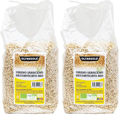 - Bio-Buchweizen geschält 5 Kg - Rohgetreide, nicht wärmebehandelt, aus biologischem Anbau, Convenience-Paket