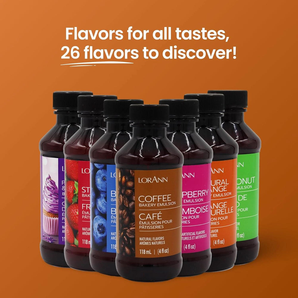 LorAnn, Emulsion mit Kaffeegeschmack, 118 ml Aromen Naty Shop