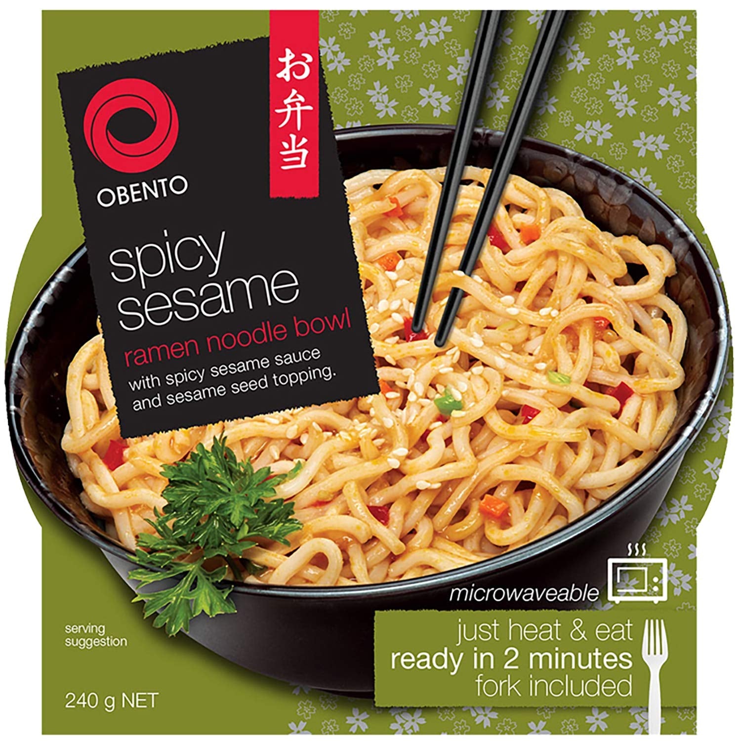 Bol Udon dulce-acrișor, mâncare gata preparată pentru cuptorul cu microunde, 240 g