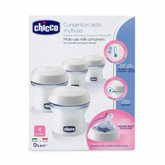 Chicco Milchaufbewahrungsbehälter Step up Neu Inklusive Silikonsauger Zubehör Essen und Stillen Bebe Naty Shop