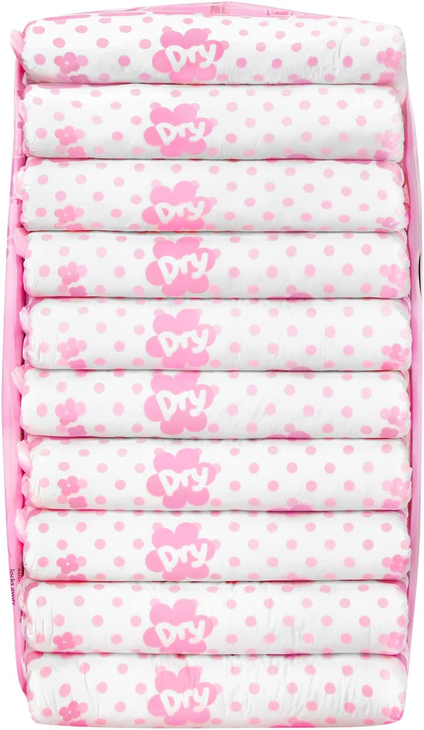 Bedruckte Windeln für Erwachsene 5500-5800 ml, 10 Stück - Baby Usagi (XL)