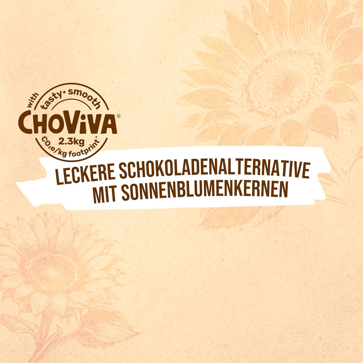 Gesalzene Butterkekse und ChoViva, 80-g-Riegel, hergestellt aus alternativer Schokolade mit Sonnenblumenkernen
