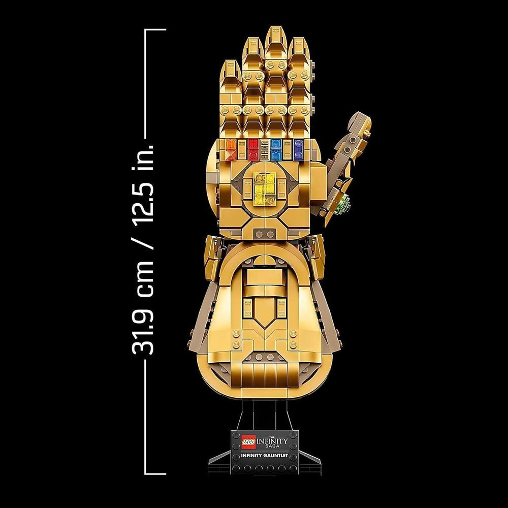 LEGO 76191 Marvel Super Heroes Infinity Glove Avengers Thanos Glove Modellbauset für Erwachsene Fanartikel Geschenk für Männer Frauen Sie Ihn Bausets Besuchen Sie den LEGO-Store