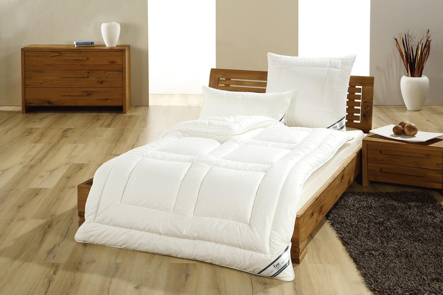 F.A.N. Africa bumbac LSB, 135 X 200 cm, natură Plapumi si pilote Naty Shop 135 X 200 Cm