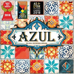 Next Move Games, UNbox Now, Azul, Joc de bază, Joc de familie, Jocul anului 2018, 2-4 jucători, Vârste 8+, 30-45 de minute, Germană