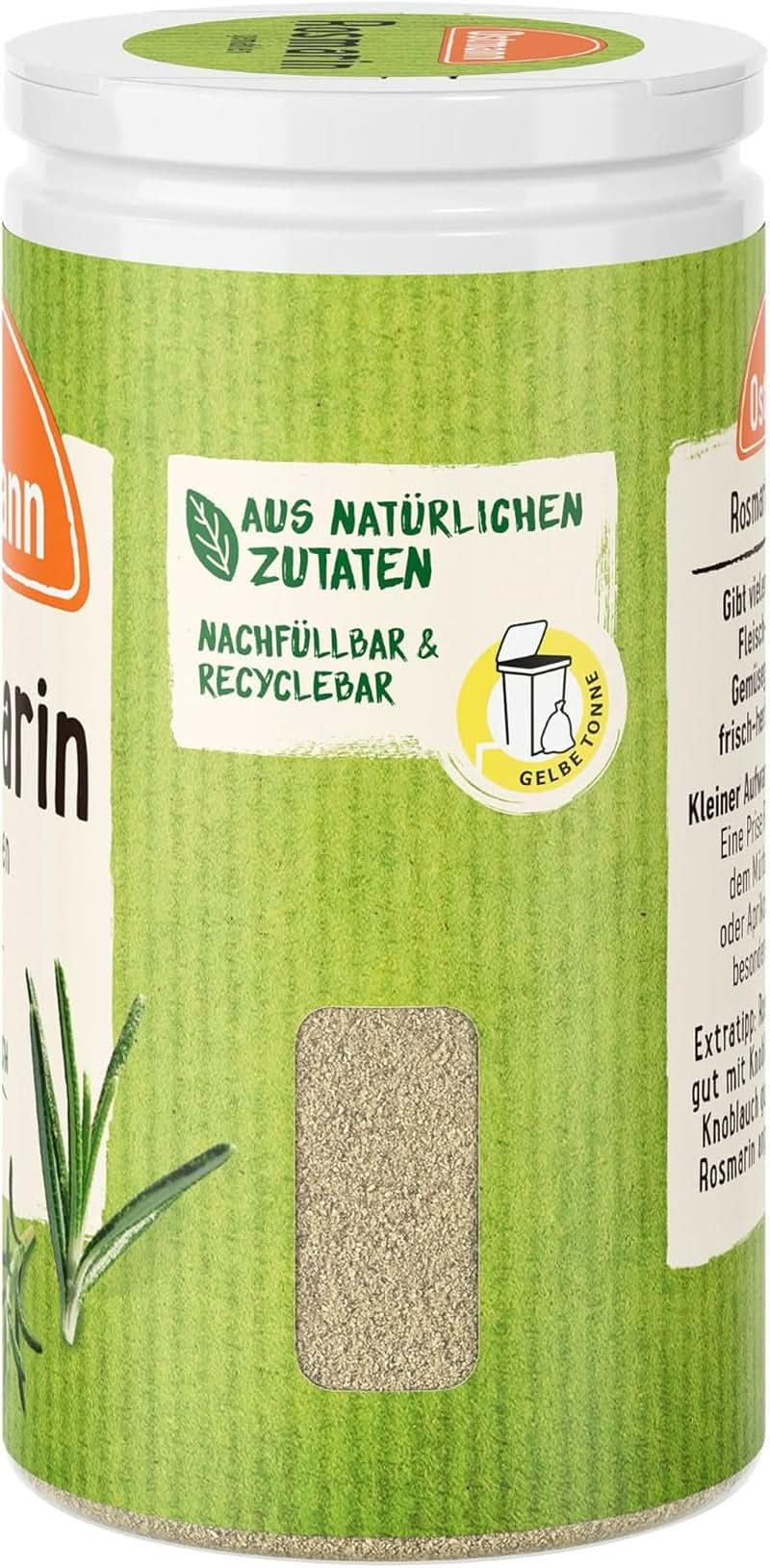 Ostmann - Rozmarin măcinat, 20 grame Condimente Naty Shop