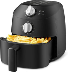 Midea Heißluftfritteuse 2L, 1150W Airfryer, ölfrei, Heißluftfritteuse, automatische Abschaltfunktion Haushaltsgeräte Naty Shop 2L