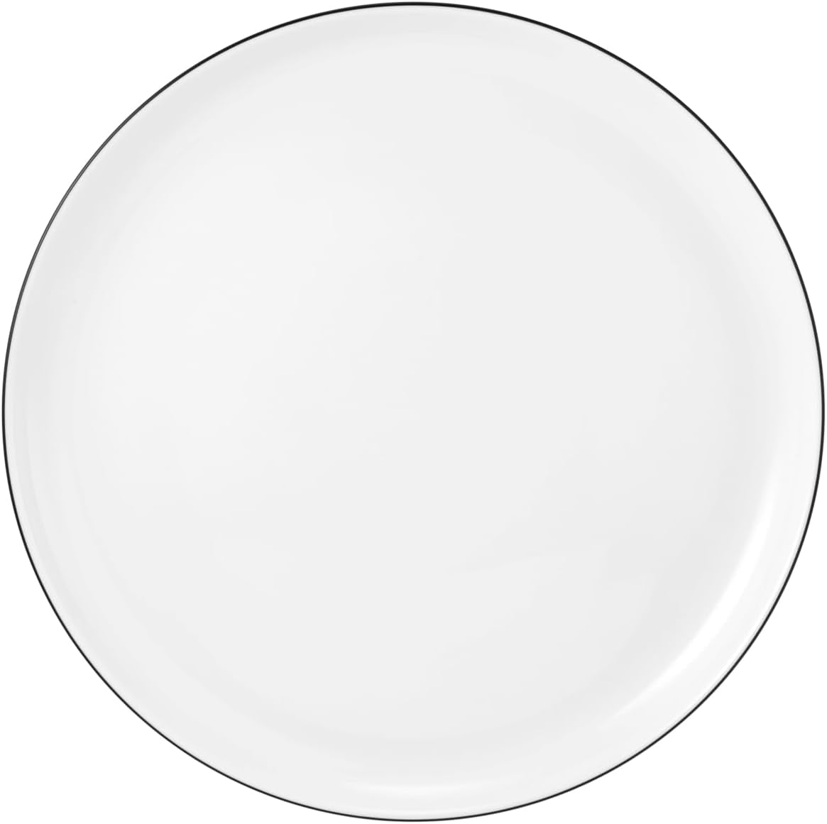 Set de veselă Seltmann Weiden 001.737148 Lido - 6 farfurii de cină + 6 farfurii de fond - 12 piese - Black Line