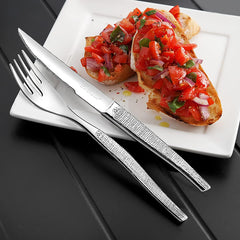 Tacâmuri JET cu design fin, strălucitor, set excepțional de tacâmuri, 30 de bucăți Bucatarie Naty Shop