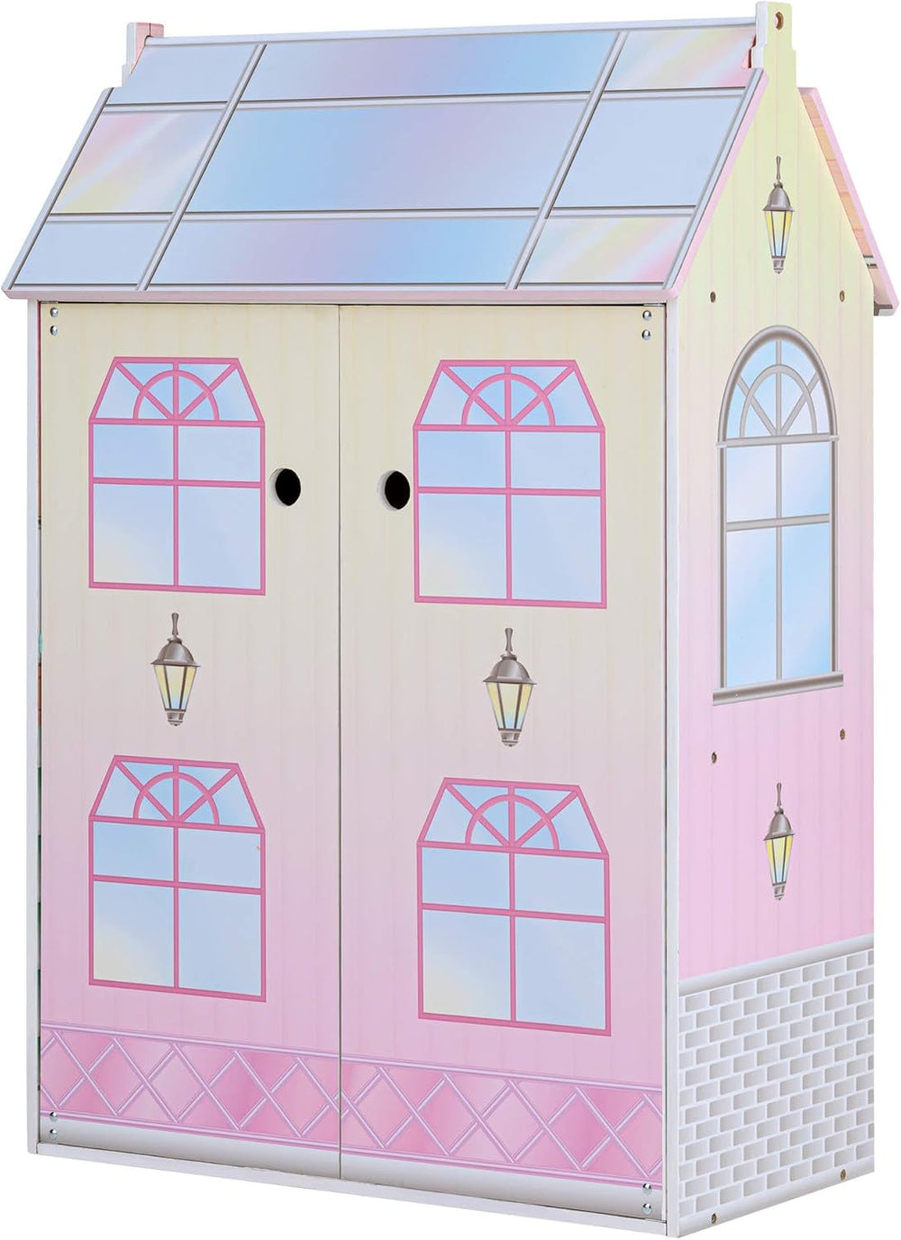 Olivias Little World Glasshouse Kids 12" Puppenhaus & 10 Puppenzubehör 3,5" Multi Td-12518D Puppenhäuser Naty Shop Standardtitel