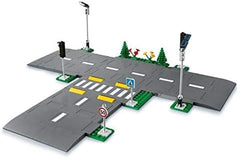 LEGO City Bauset „Straßenkreuzung mit Ampel“ mit im Dunkeln leuchtenden Steinen 60304 Bausets Besuchen Sie den LEGO-Store