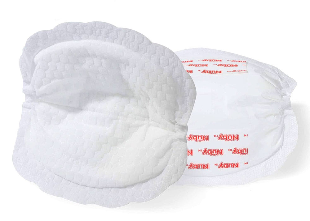 Nuby – 2 Packungen ultrafeine Stilleinlagen für die Nacht – 2 x 30 Stück Zubehör Essen und Stillen Bebe Naty Shop