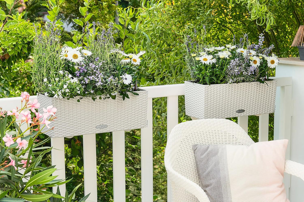 LECHUZA BALCONERA Cabană 50 alb 15600