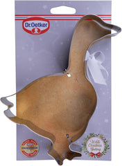 Dr. Oetker Formă de biscuiți din oțel inoxidabil pentru copt de Crăciun, 200x170x40mm, fabricată în Germania