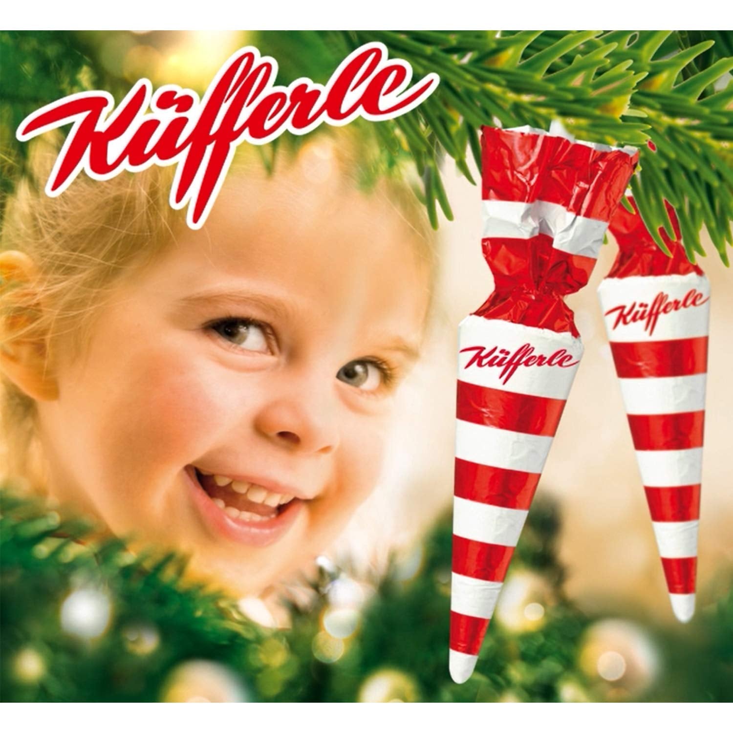 Schokoladenschatten Küfferle Polarsilber 810g (60 Stück)