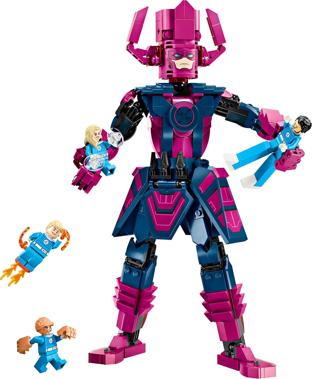 LEGO ǀ Marvel Fantastic Four Vs. Galactus Baufigur – Bauset mit Superhelden – Spielset mit The Thing, Invisible Woman und Human Torch – Kreatives Geschenk für Jungen und Mädchen – 76316