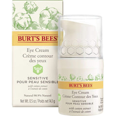 Burt'S Bees Natürliche Augencreme für empfindliche Haut mit Baumwollextrakt, 14 g Kosmetik und Schönheit Naty Shop