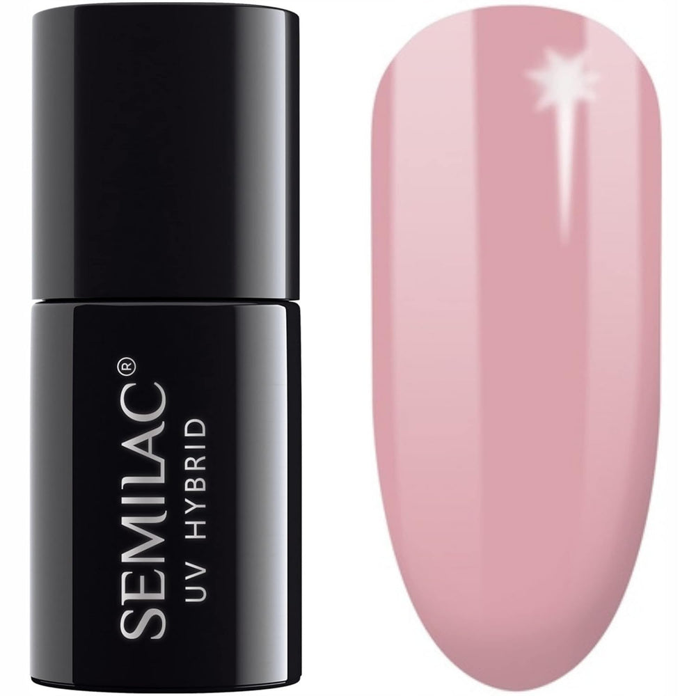 Semilac UV Nagellack Hybrid 404 Black Beans Muffin 7ml Kollektion Tastes of Fall