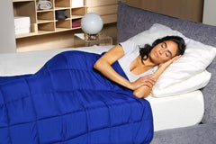 Kanguru Calmya, Pătură ponderată 10,5 kg, Vă ajută să adormiți și să dormiți mai bine, Potrivit pentru persoanele cu o greutate corporală de peste 90 kg Plapumi si pilote Naty Shop