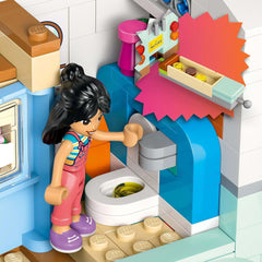 LEGO Friends Caravan, Rollenspiel-Bauset mit Spielzeug-Caravan, Geschenk für Mädchen ab 7 Jahren, kreatives Spielset mit 3 Minifiguren und Frettchen-Tierfigur 42663 Bausets Besuchen Sie den LEGO-Store