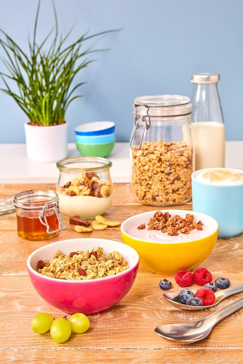 Dr. Oetker Vitalis Crunchy Flakes: Knuspermüsli mit Cornflakes und Mandelstückchen, 5er Pack (5 x 600g)