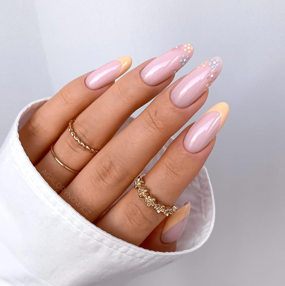 UV-Nagellack Semilac Hybrid 587 Tea Rose 7 ml Fiori Collection